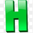 字母h图标
