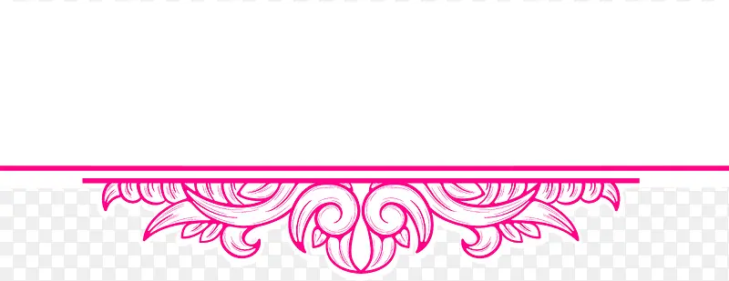 粉色浪漫婚礼花纹图标