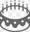 生日蛋糕SKETCHACTIVE-icons