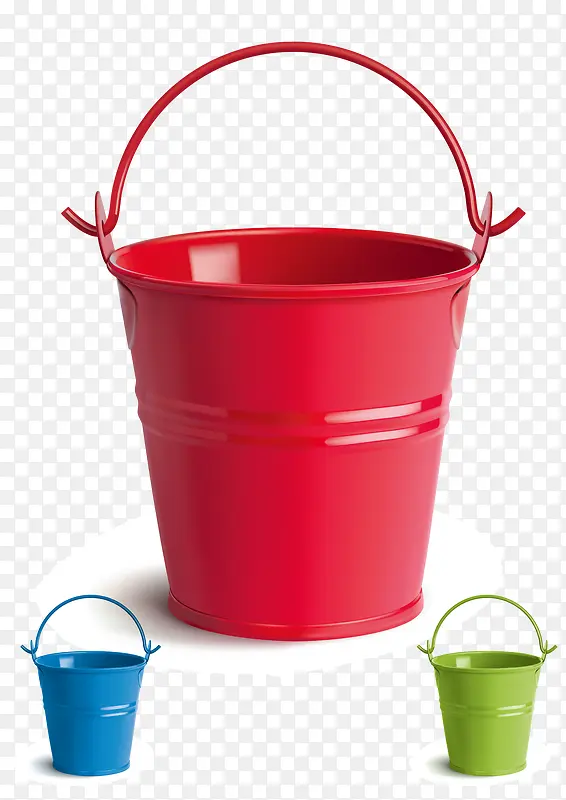 红色塑料桶下载