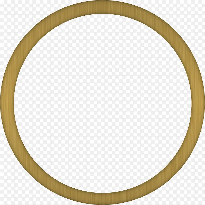 棕色圆环