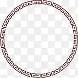 古典圆形边框