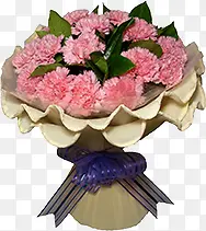 粉色康乃馨花束花朵母亲节礼物