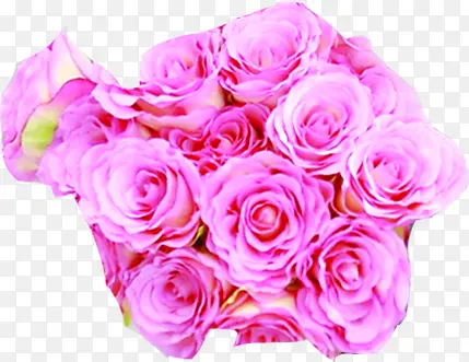 粉色爱情的花束