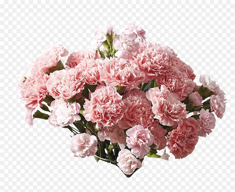 粉色花朵鲜艳花束