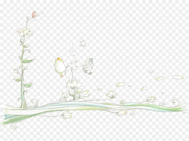 清新花边