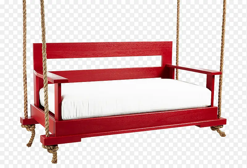 红色色舒适沙发家具