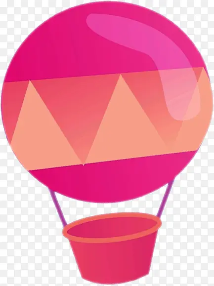 热气球卡通气球六一儿童节