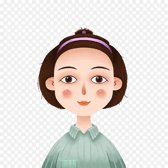 卡通女孩