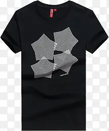 黑色炫酷五角星T恤