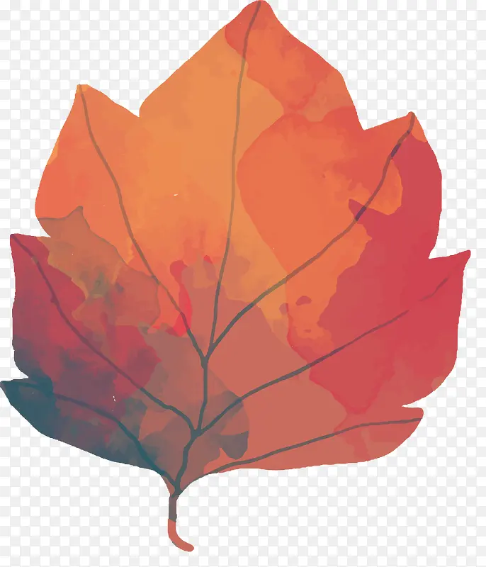 秋季树叶设计