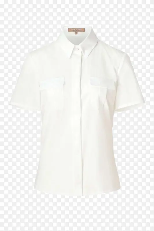白色时尚简约流行衬衫
