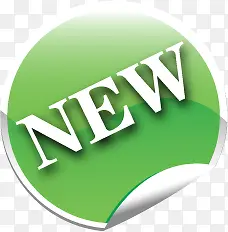 绿色清新new促销图标PNG图片素材下载_图片编号yjkdorra-免抠素材网
