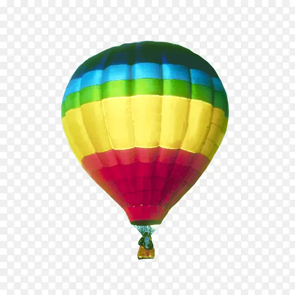 双十二彩色热气球