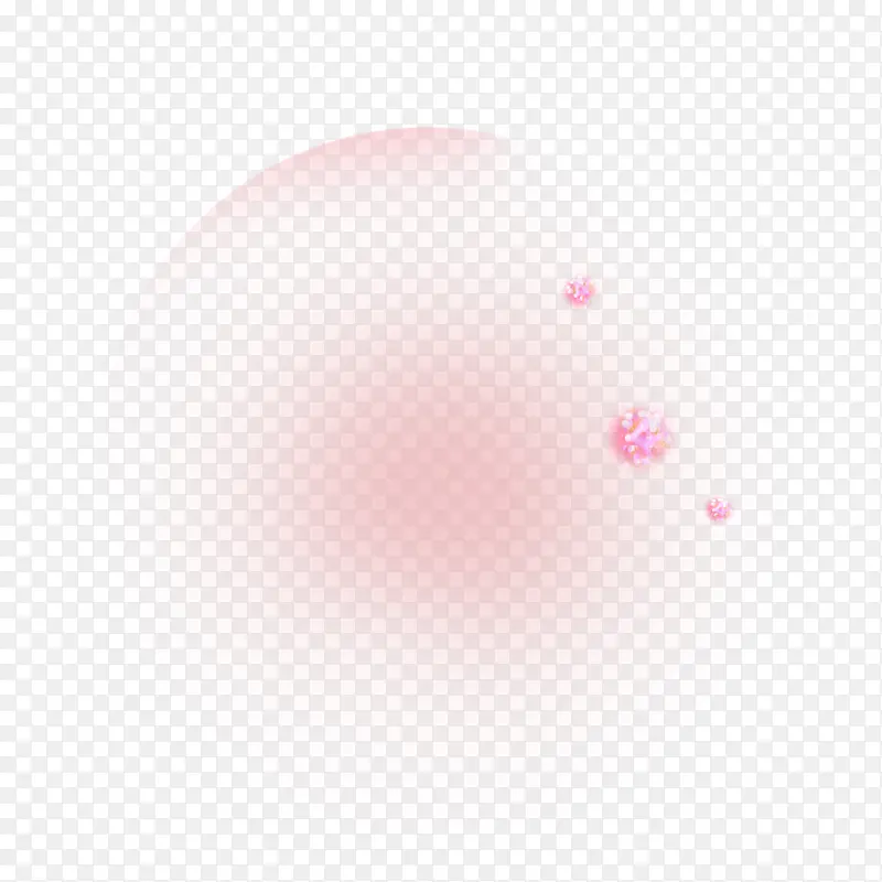 粉色花圆背景