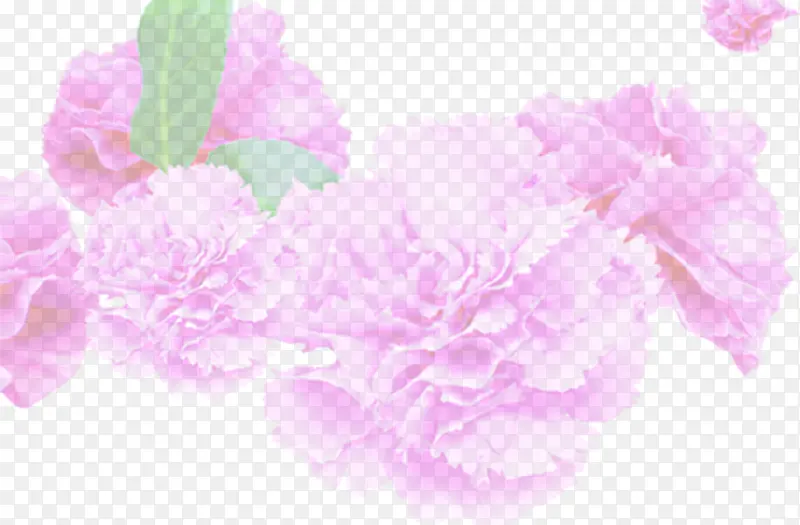 粉色温馨手绘花朵母亲节