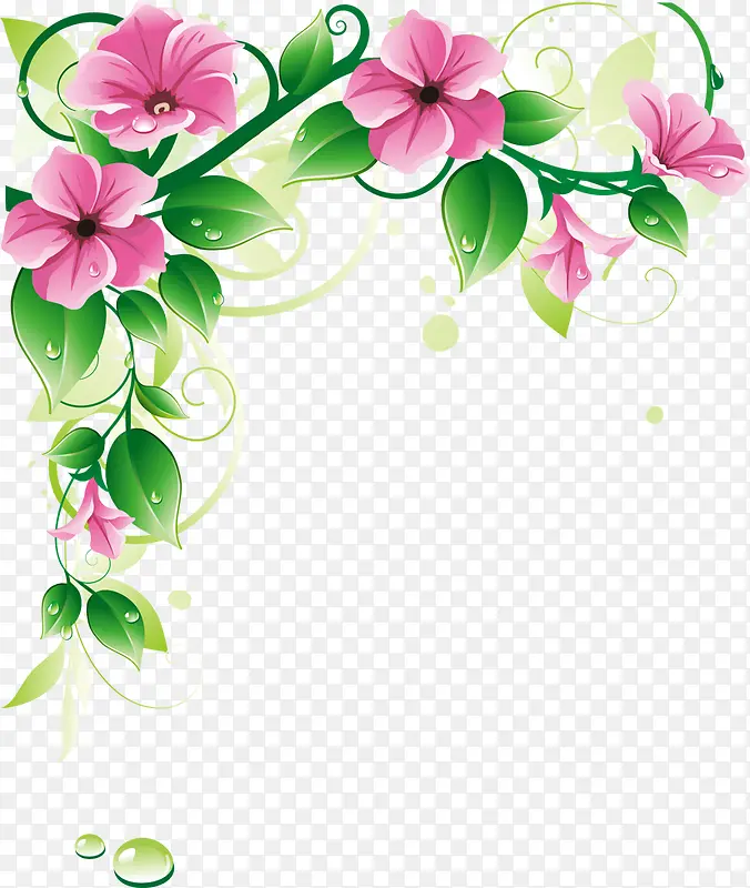粉色温馨节日母亲节花朵