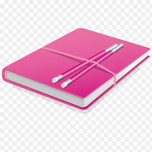 粉色卡通笔记本