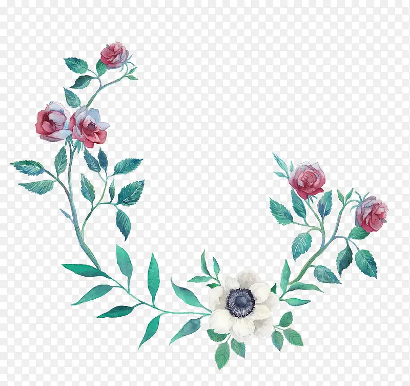 漂浮花朵