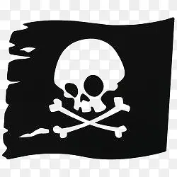 黑白海盗旗
