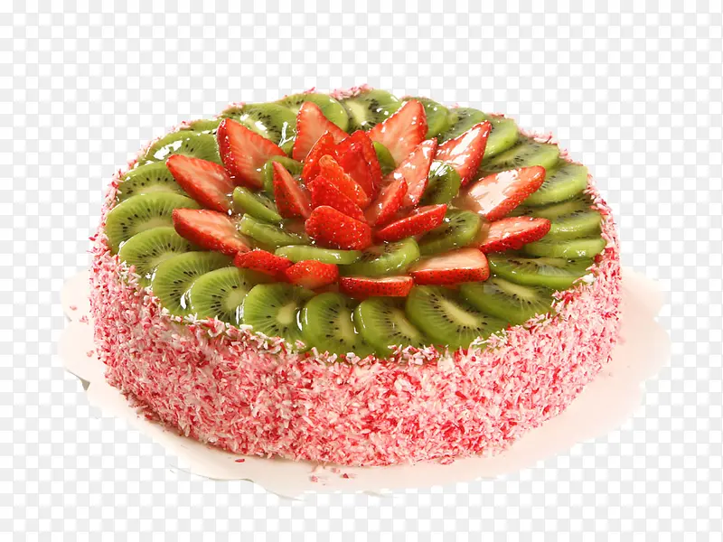 水果蛋糕草莓猕猴桃