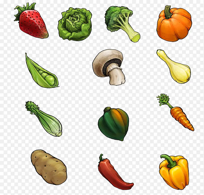 蔬菜装饰