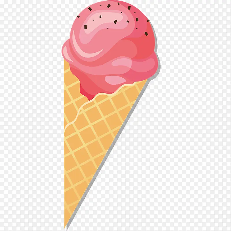 草莓味冰激凌