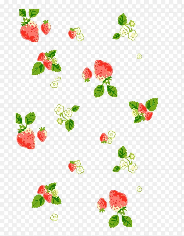 草莓漂浮