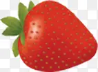 手绘草莓展板设计