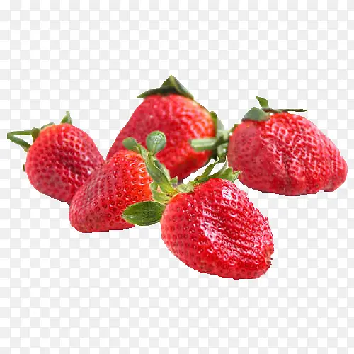 新鲜草莓红色