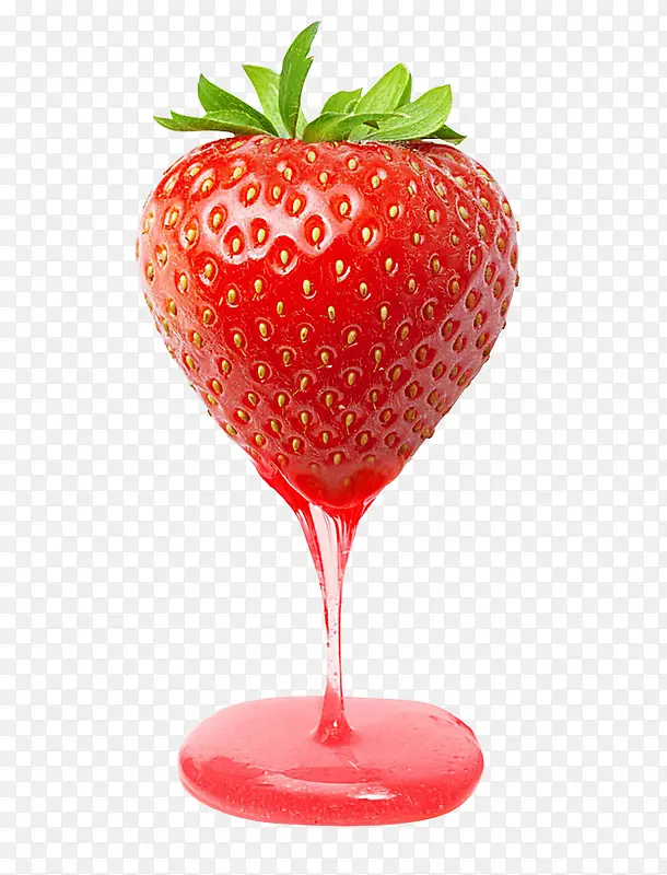 草莓汁新鲜草莓