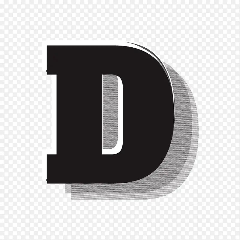 卡通手绘英文字母DPNG图片素材下载_图片编号qonjddaz-免抠素材网