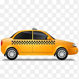 出租车的黄色图标