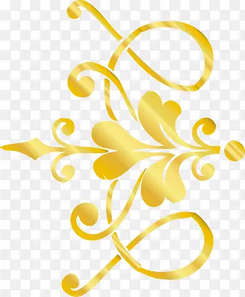 黄色纹理花纹装饰边框