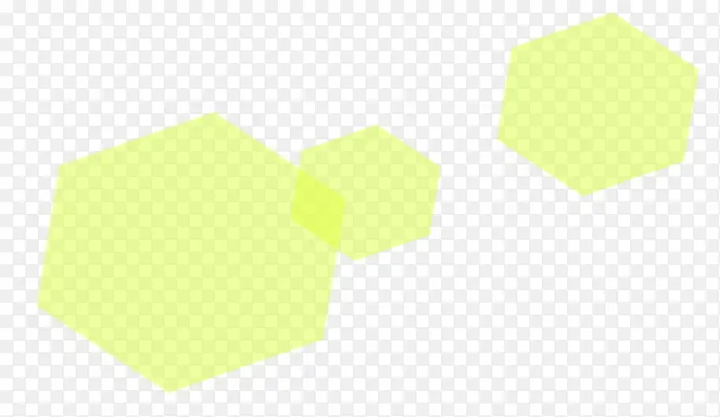 三个黄色菱形块
