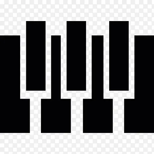 钢琴键图标