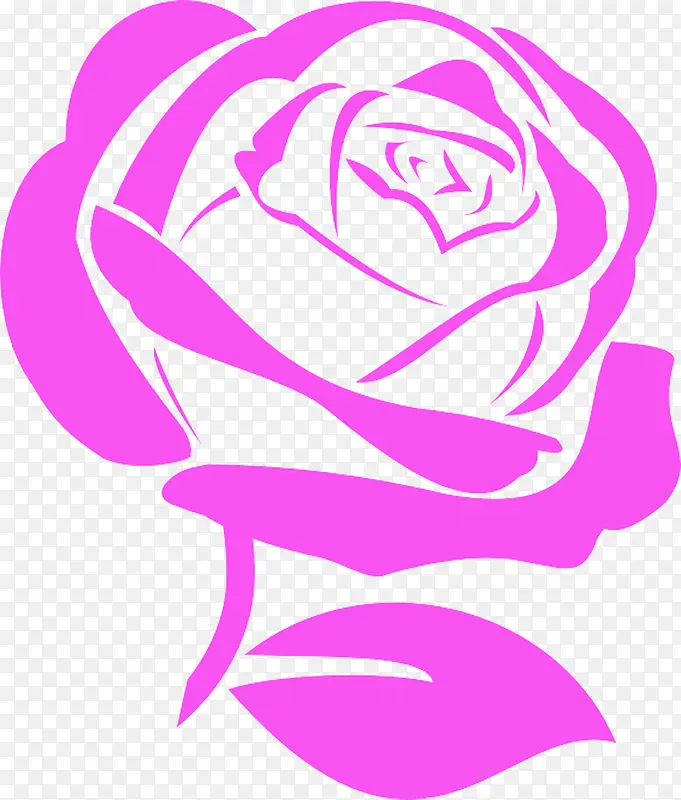 粉色玫瑰艺术花朵