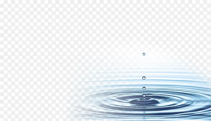 水滴波纹