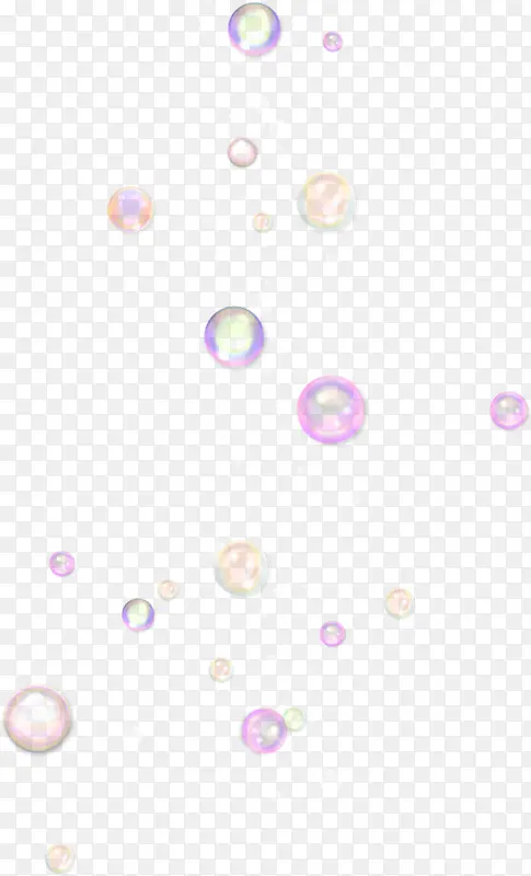 气泡水珠漂浮