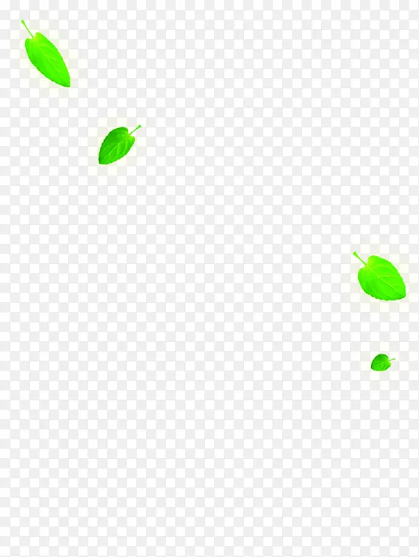 设计海报绿色植物树叶