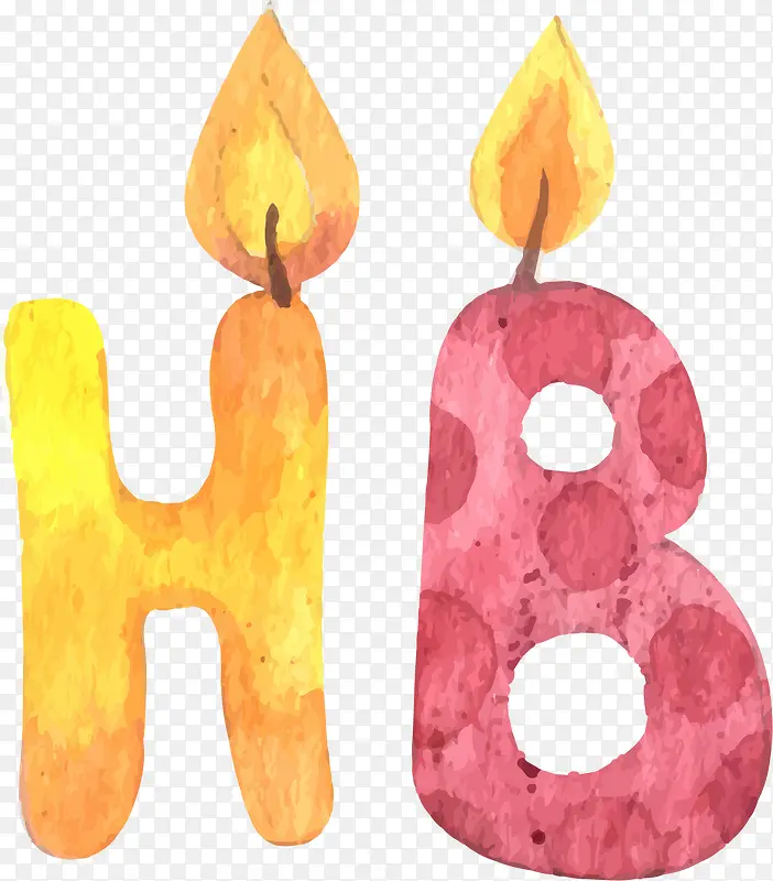 HB生日蜡烛