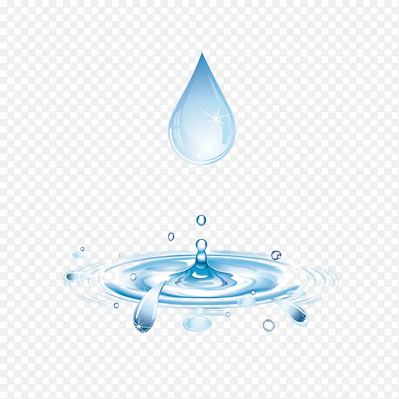 水滴和水