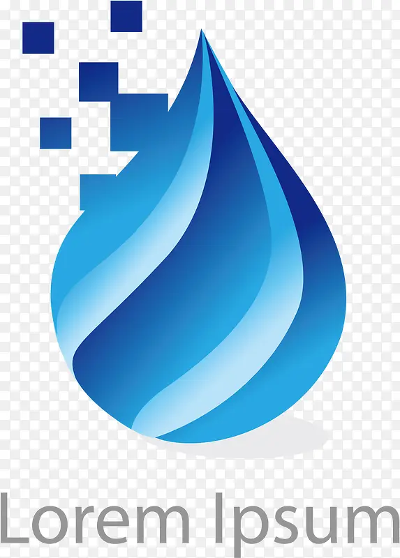 矢量水滴