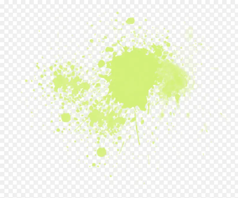 绿色水滴环境素材