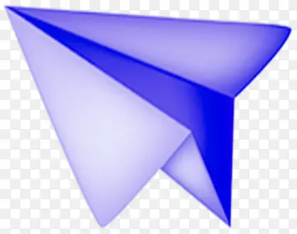蓝色纸飞机装饰