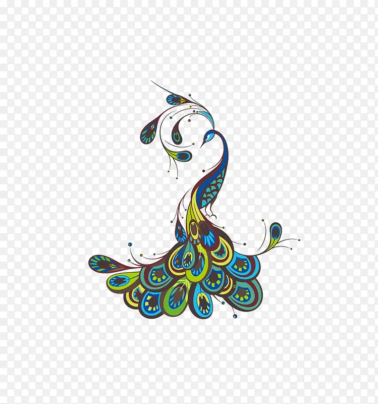 孔雀羽毛
