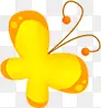 黄色蝴蝶六一儿童节