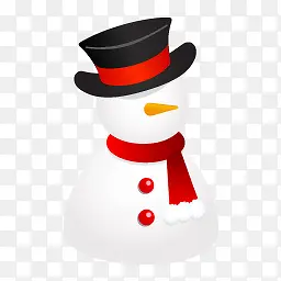 雪人冬天卡通雪人