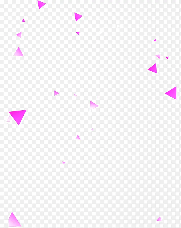 粉色三角形碎片双11