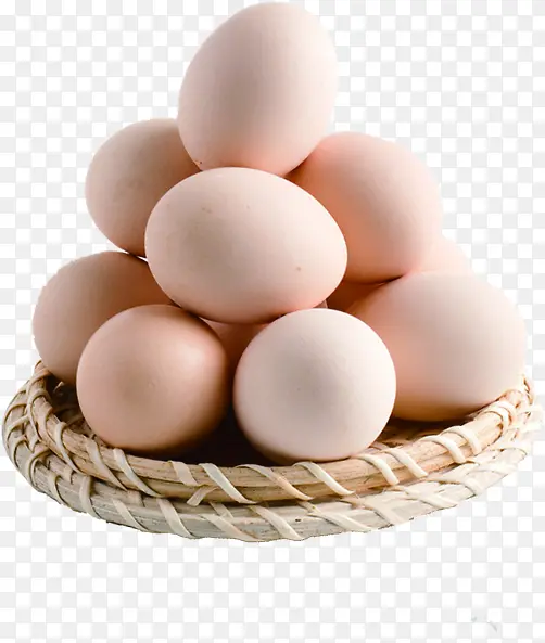 高清椭圆形鸡蛋食物食材